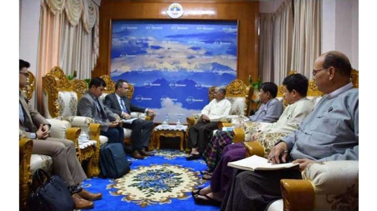  Westminster Foundation for Democracy (WFD) မှ အထက်တန်း အကြံပေး ပုဂ္ဂိုလ် Mr. Franklin De Vrieze နှင့် အဖွဲ့အားလက်ခံတွေ့ဆုံဆွေးနွေးမှု 