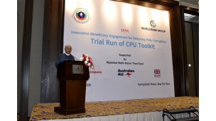 Remarks by the Chairman of the Anti-Corruption Commission at the ceremony of the Trial Run of CPU Toolkit for the reduction of petty corruption