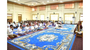 အဂတိလိုက်စားမှုတိုက်ဖျက်ရေးကော်မရှင်ရုံး ၂၀၂၅ ခုနှစ်၊ ဗုဒ္ဓဘိသေက အနေကဇာတင်ခြင်းနှင့် ဧကာဒသမအကြိမ်မြောက် ဝါဆိုသင်္ကန်း ဆက်ကပ်လှူဒါန်းပွဲကျင်းပ